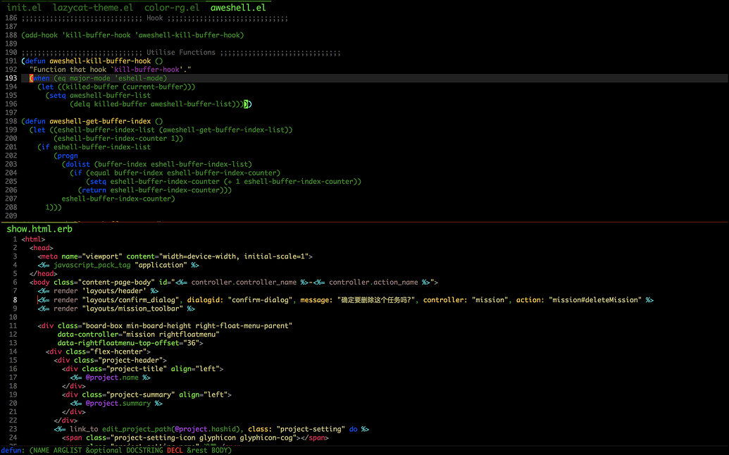 分享一个我自己十几年慢慢调的emacs主题 - Emacs-general - Emacs China