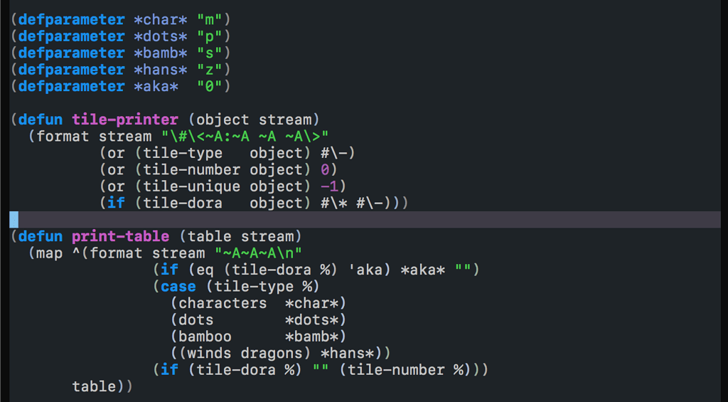 emacs theme