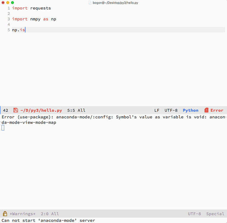 python-layer-can-t-start-anaconda-mode-server-spacemacs-emacs