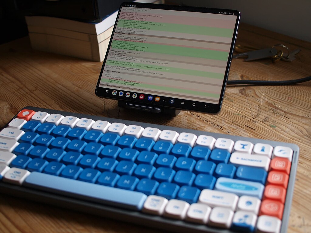 Z Fold 5 + Emacs + Termux打开了新世界的大门 - 闲聊灌水 - Emacs China