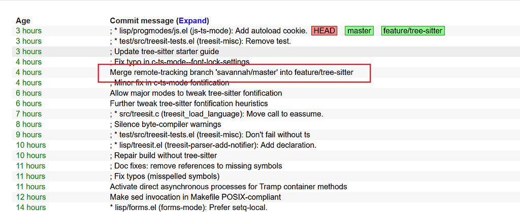 treesit 已经合并进 master 分支了 - Emacs-general - Emacs China