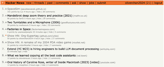 20250104 org-supertag GETs 50 upvotes on hackernews