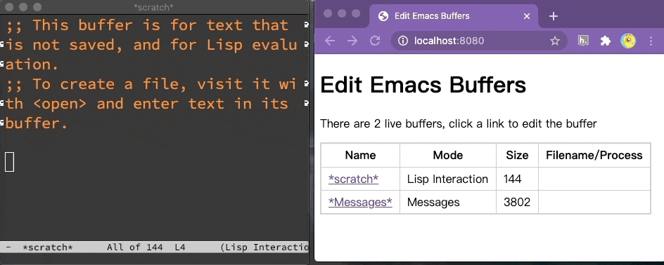 Edit Emacs Remotely