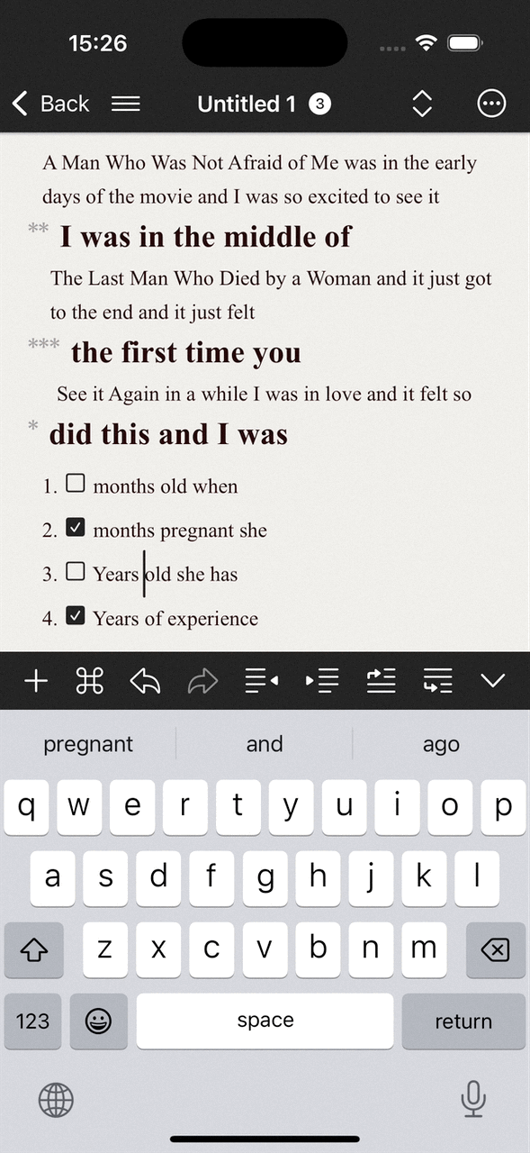 list-structure-editing